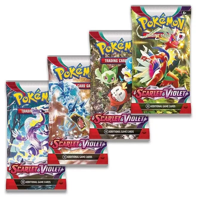 Scarlet & Violet Base Booster Pack (10 Cards)