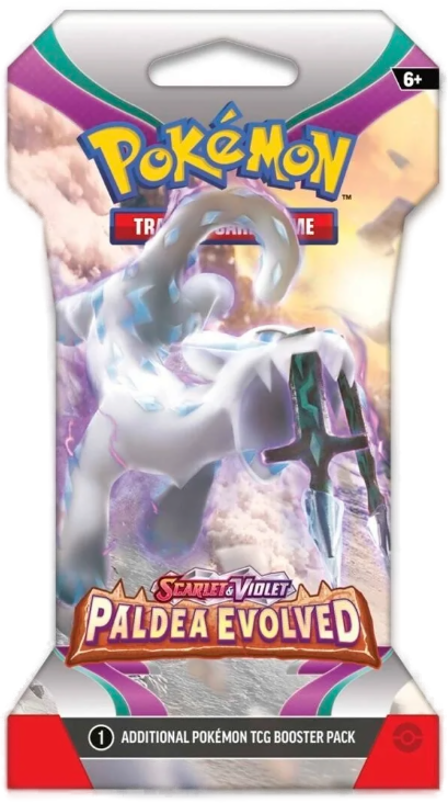 Pokémon TCG: Scarlet & Violet-Paldea Evolved Sleeved Booster Pack