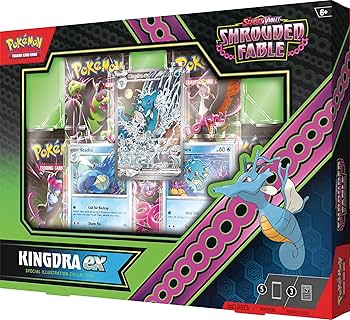 Pokemon TCG: Scarlet & Violet Shrouded Fable Kingdra Ex Special Illustration Collection (Copy)