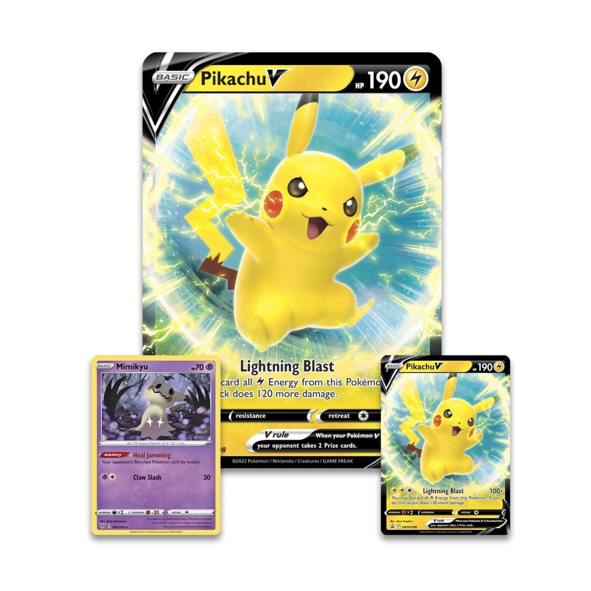Pikachu V Box