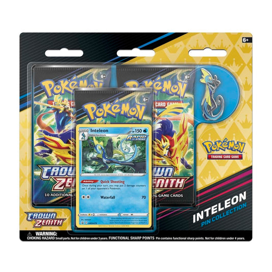 Pokémon TCG: Crown Zenith & Pin Collection - Inteleon